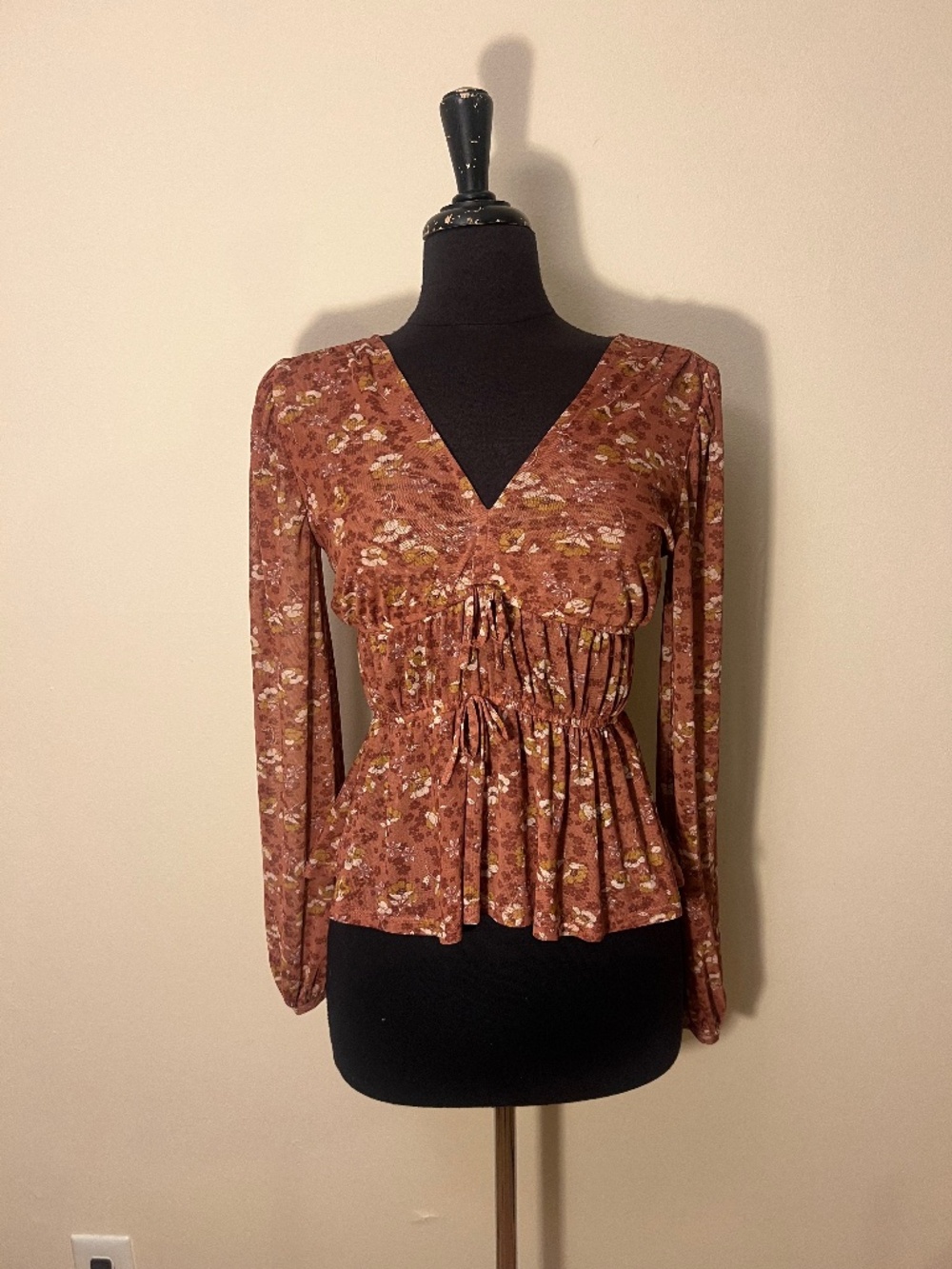 West of Melrose Floral Boho Top